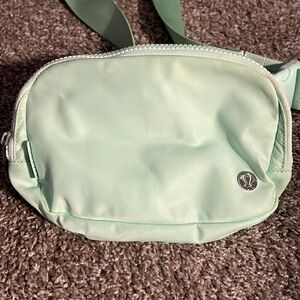 Mint green crossbody bag barely used